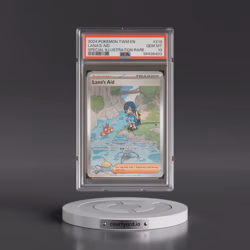 2024 Pokémon Twm EN-Twilight Masquerade #219 Lana's Aid - Special Illustration Rare (PSA 10 GEM MINT