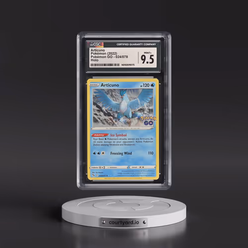 2022 Pokémon GO #024/078 Articuno - Holo (CGC 9.5 MINT+)