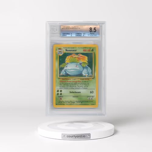 1999 Base Set #15 Venusaur - Holo (BGS 8.5 NM-MT+)