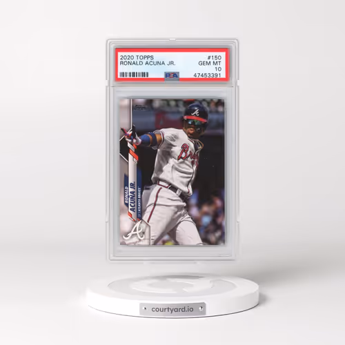 2020 Topps #150 Ronald Acuna Jr. (PSA 10 GEM MINT)