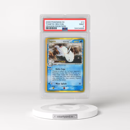 2006 Pokémon EX Dragon Frontiers #11 Togetic - Reverse Foil (PSA 9 MINT)