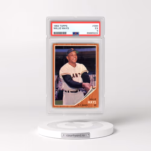 1962 Topps #300 Willie Mays (PSA 5 EX)
