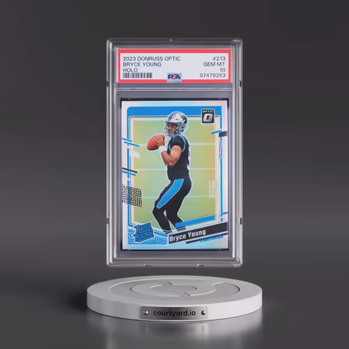 2023 Panini Donruss Optic #213 Bryce Young - Holo (PSA 10 GEM MINT)