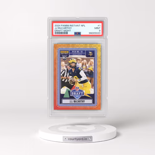2024 Panini Instant NFL Draft Night #1 JJ McCarthy (PSA 9 MINT)