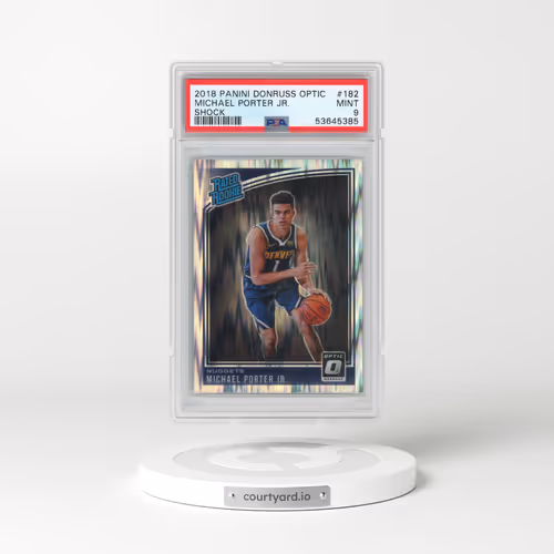 2018 Panini Donruss Optic #182 Michael Porter Jr. - Shock (PSA 9 MINT)