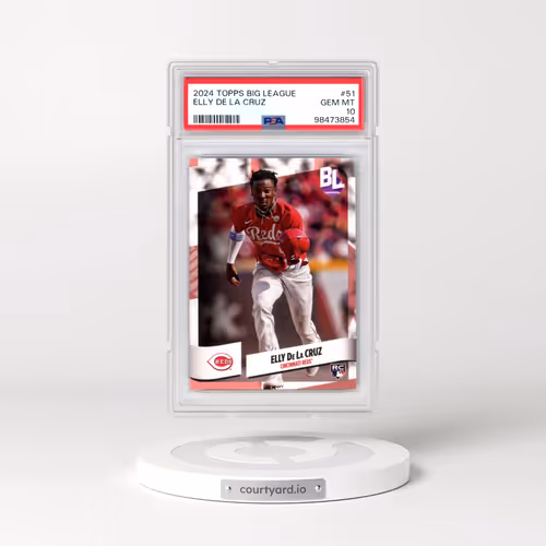 2024 Topps Big League #51 Elly de La Cruz (PSA 10 GEM MINT)