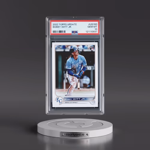 2022 Topps Update #US100 Bobby Witt Jr. (PSA 10 GEM MINT)