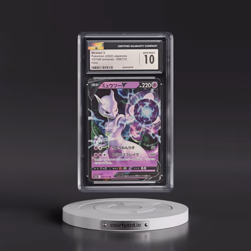 2022 VSTAR Universe #050/172 Mewtwo V - Holo (CGC 10 GEM MINT)