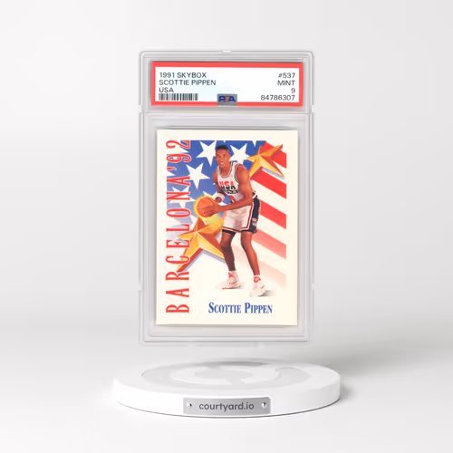 1991 Skybox #537 Scottie Pippen - USA (PSA 9 MINT)