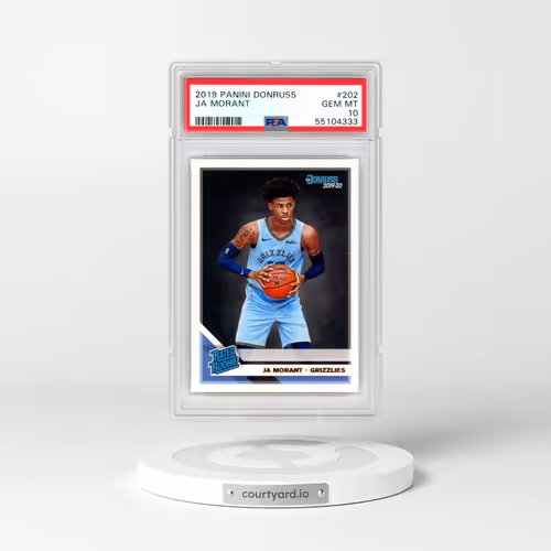 2019 Panini Donruss #202 Ja Morant (PSA 10 GEM MINT)