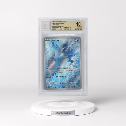 2025 Pokémon SV9-Battle Partners #102 Articuno - Art Rare (BGS 10 PRISTINE)