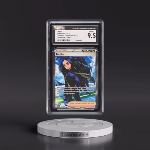 2023 Obsidian Flames - OBF EN #218/197 Geeta - Ultra Rare Holo (CGC 9.5 MINT+)