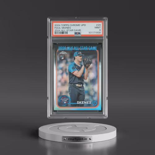 2024 Topps Chrome Update 2024 All-Star Game Chrome #29 Paul Skenes (PSA 9 MINT)