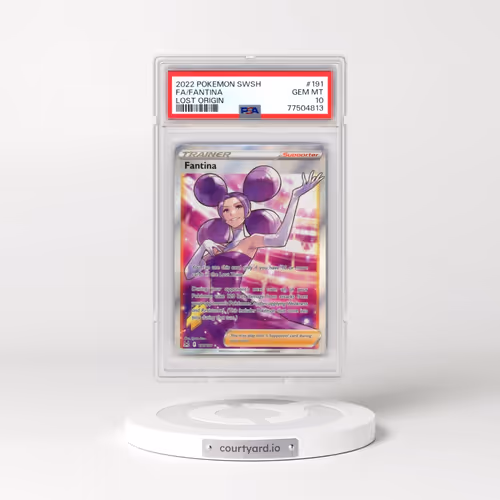 2022 Pokémon Sword & Shield Lost Origin #191 Fantina - Full Art (PSA 10 GEM MINT)