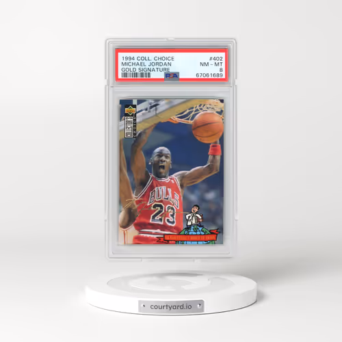 1994 Collector's Choice #402 Michael Jordan - Gold Signature (PSA 8 NM-MT)