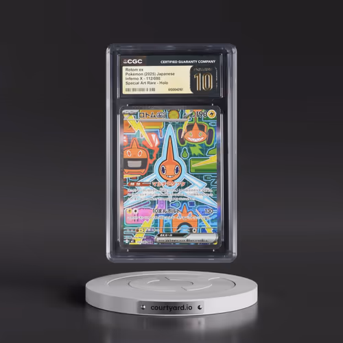 2025 Pokémon M2-Inferno X #112 Rotom EX - Holo Special Art Rare (CGC 10 PRISTINE)