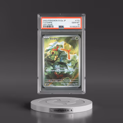 2023 Pokémon Sv2a-Pokemon 151 #172 Caterpie - Art Rare (PSA 10 GEM MINT)