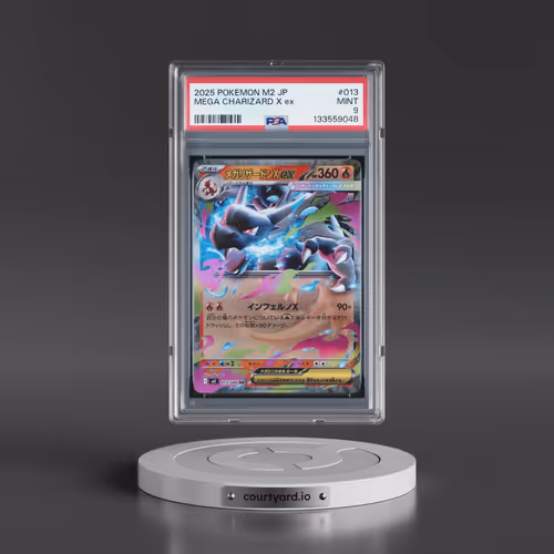 2025 Pokémon M2-Inferno X #013 Mega Charizard X EX - Holo (PSA 9 MINT)