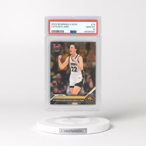 2023 Bowman U Now #74 Caitlin Clark (PSA 10 GEM MINT)