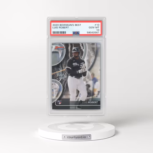 2020 Bowman's Best #10 Luis Robert (PSA 10 GEM MINT)