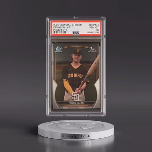 2023 Bowman Chrome Prospects #BCP171 Ethan Salas (PSA 10 GEM MINT)