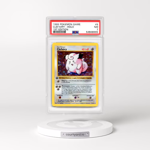 1999 POKEMON GAME #5 CLEFAIRY-HOLO 1ST EDITION