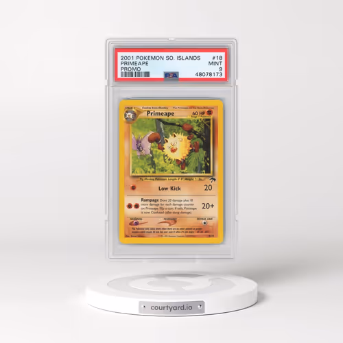 2001 Pokémon Southern Islands Promo #18 Primeape (PSA 9 MINT)