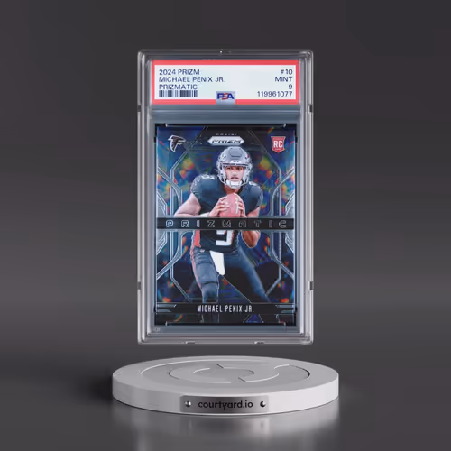 2024 Panini Prizm Prizmatic #10 Michael Penix Jr. (PSA 9 MINT)