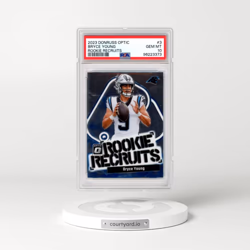 2023 Panini Donruss Optic Rookie Recruits #3 Bryce Young (PSA 10 GEM MINT)