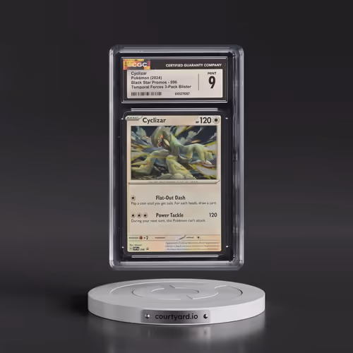 2023 Black Star Promos - Scarlet & Violet SVP EN #096 Cyclizar - Temporal Forces 3-Pack Blister (Cos