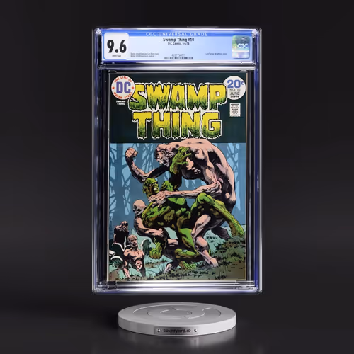 Swamp Thing #10 CGC 9.6 White Pages (DC Comics, 5-6/74) - Universal