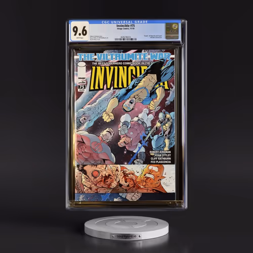 Invincible #75 CGC 9.6 White Pages (Image Comics, 11/10)