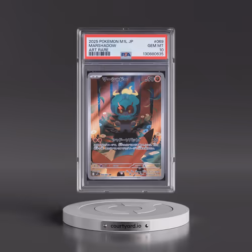 2025 Pokémon M1l-Mega Brave #069 Marshadow - Art Rare (PSA 10 GEM MINT)