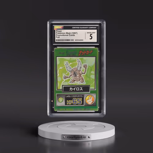 1997 Promotional Cards (1997 Type.HP.Hand Symbol) Pinsir - Foil (CGC 5 EX)