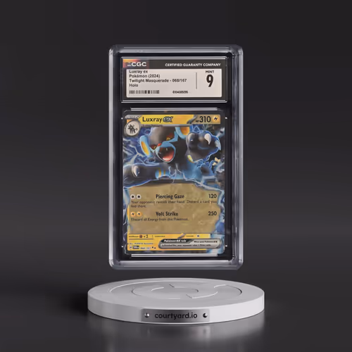 2024 Twilight Masquerade - TWM EN #068/167 Luxray ex - Holo (CGC 9 MINT)