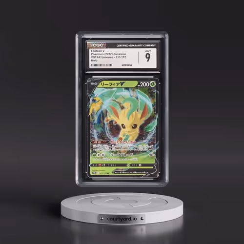 2022 VSTAR Universe #011/172 Leafeon V - Holo (CGC 9 MINT)
