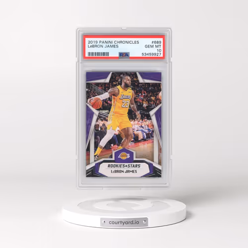 2019 Panini Chronicles #689 LeBron James (PSA 10 GEM MINT)