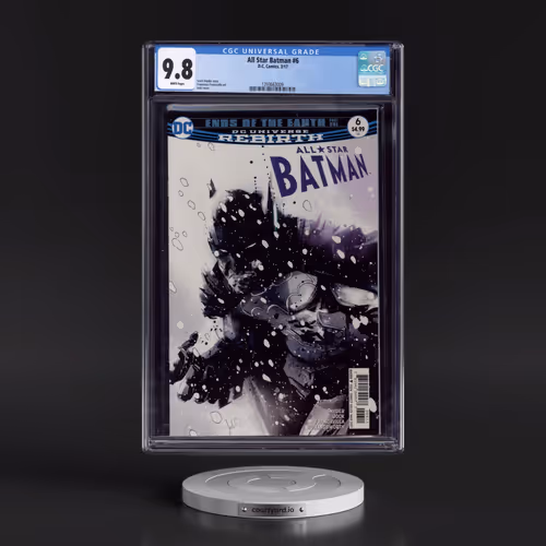 All Star Batman #6 CGC 9.8 White Pages (DC Comics, 3/17) - Universal