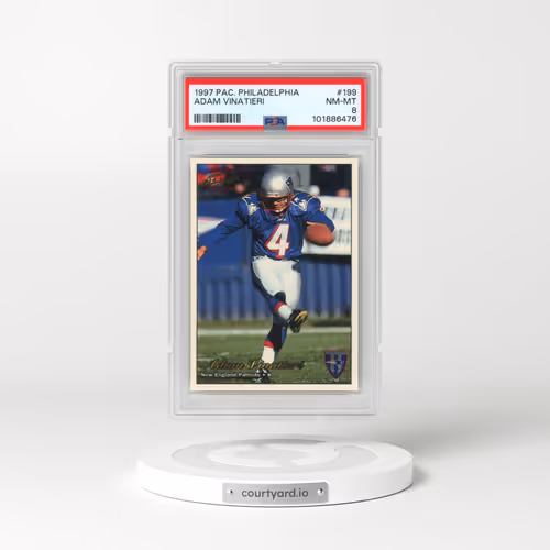 1997 Pacific Philadelphia #199 Adam Vinatieri (PSA 8 NM-MT)