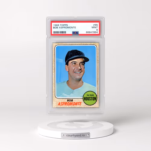 1968 Topps #95 Bob Aspromonte (PSA 9 MINT)