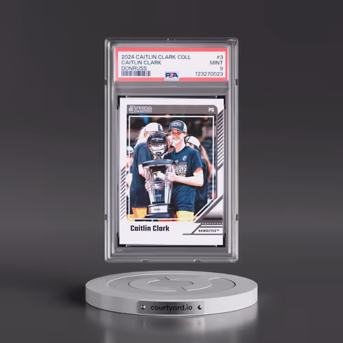 2024 Panini Caitlin Clark Collection Donruss #3 Caitlin Clark (PSA 9 MINT)