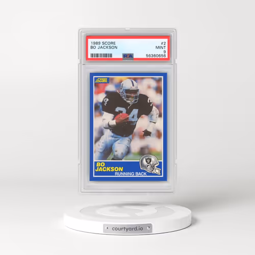 1989 Score #2 Bo Jackson (PSA 9 MINT)