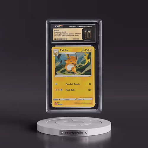 2023 Trading Card Game Classic - CLV, CLC, CLB #009/034 Raichu - Holo Charizard & Ho-Oh ex Deck - CL