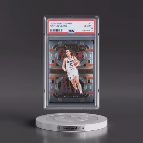 2024 Panini Select WNBA #72 Caitlin Clark (PSA 10 GEM MINT)