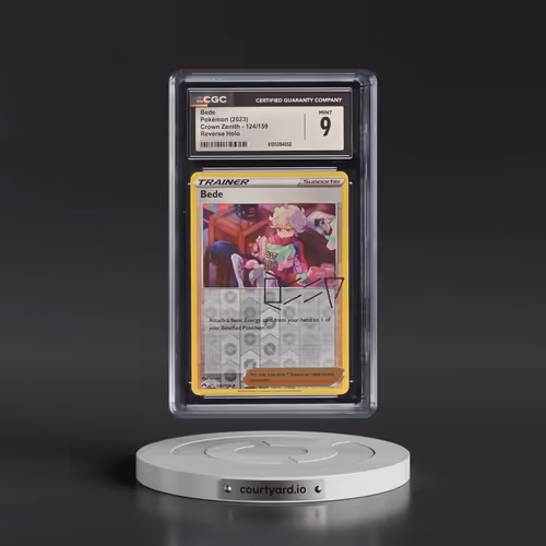 2023 Crown Zenith #124/159 Bede - Reverse Holo (CGC 9 MINT)