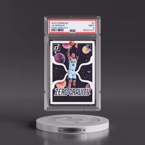2024 Panini Donruss Zero Gravity #9 Ja Morant (PSA 9 MINT)