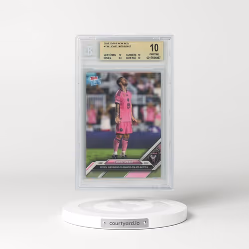 2024 Topps Now MLS #134 Lionel Messi (BGS 10 PRISTINE)