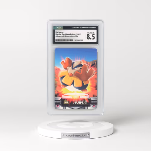 2004 Base Set (2004)(Non Bold Romanji Back) #304 Hariyama (CGC 8.5 NM-MT+)