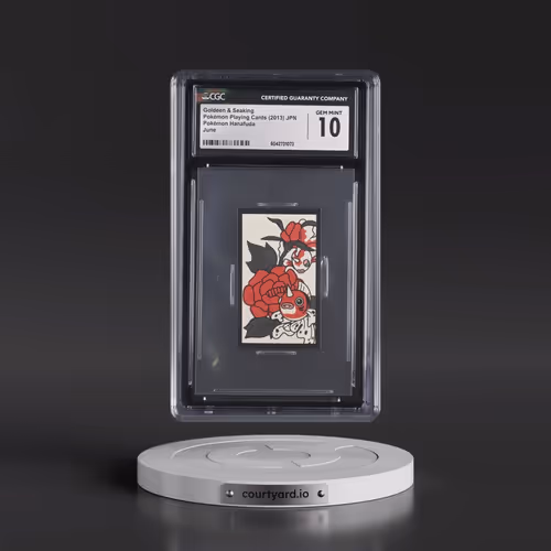 2013 Pokémon Hanafuda (2013) Goldeen & Seaking - June (CGC 10 GEM MINT)