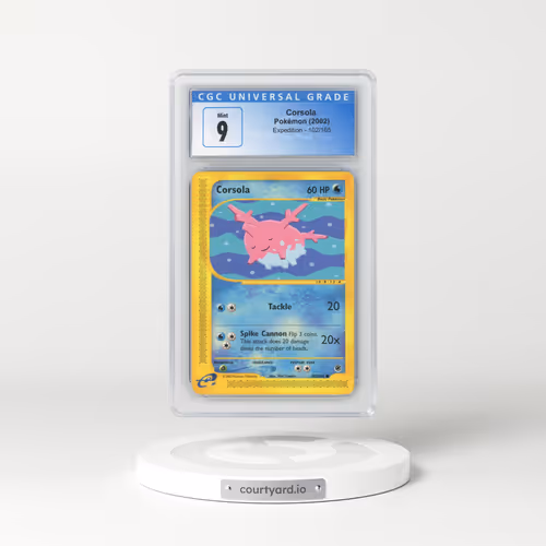 2002 Expedition #102/165 Corsola (CGC 9 MINT)
